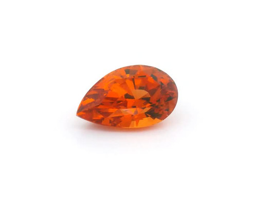 Pear 2.79 carats Natural Spessartite Garnet Spessartite Garnet, 9.35 x 6.84 x 5.5