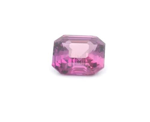 Asscher 2.99 carats Natural Sapphire Sapphire, 8 x 7.9 x 5.11