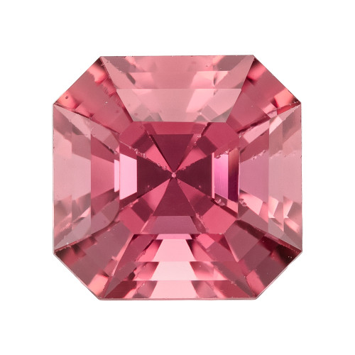 3.52 Pink Tourmaline Emerald 9 x 8.8 mm