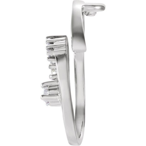 Genuine Journey Diamond Spiral Pendant.