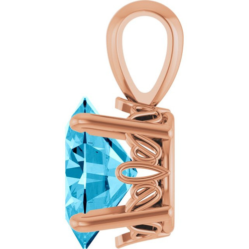 14K Rose Gold Ring Fine Jewelry  $1671