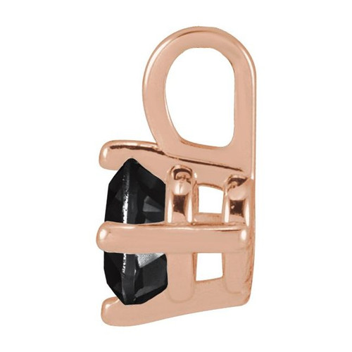 14K Rose Gold Onyx Ring Fine Jewelry  $177