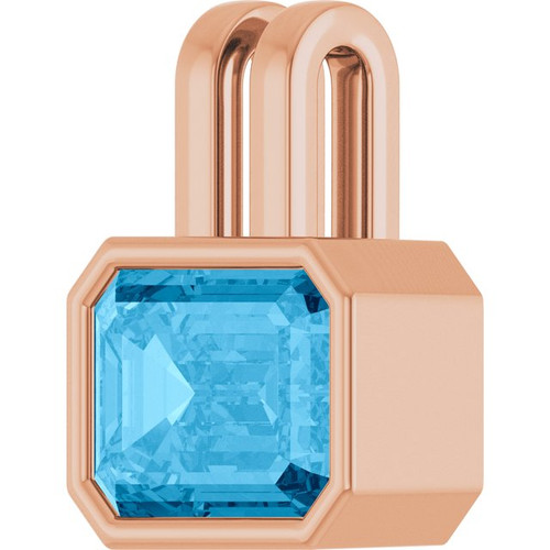 14K Rose Gold Topaz Ring Fine Jewelry  $697