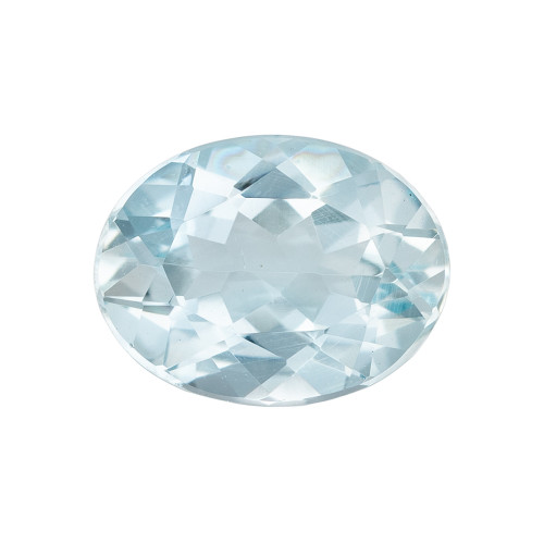 1.18 Blue Aquamarine Oval 8.2 x 6.3 mm
