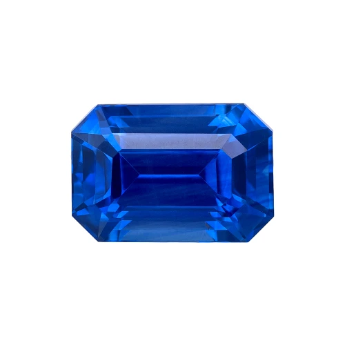 1.42 Blue Sapphire Emerald 7 x 4.8 mm