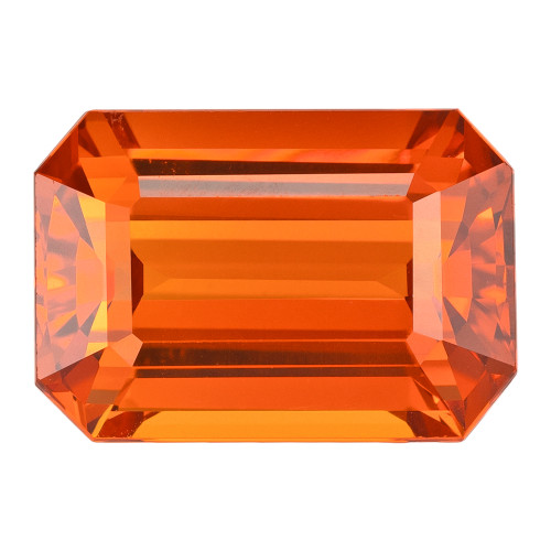 5.94 Orange Spessartite Emerald 11.6 x 8.1 mm