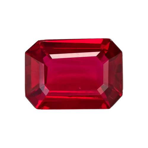 1.45 Red Ruby Emerald 8.1 x 5.9 mm