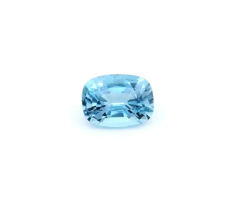 Antique Cushion 1.41 carats Natural Aquamarine Aquamarine, 7.26 x 6.65 x 4.83