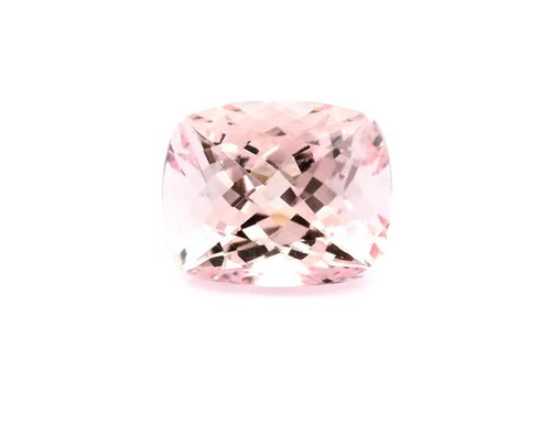 Cushion 4.87 carats Natural Morganite Morganite, 10.1 x 10.05 x 7.83