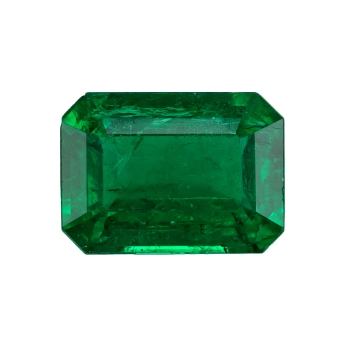 1.58 Carat Green Octagon Cut, Octagon Cut, 8 x 5.8 mm