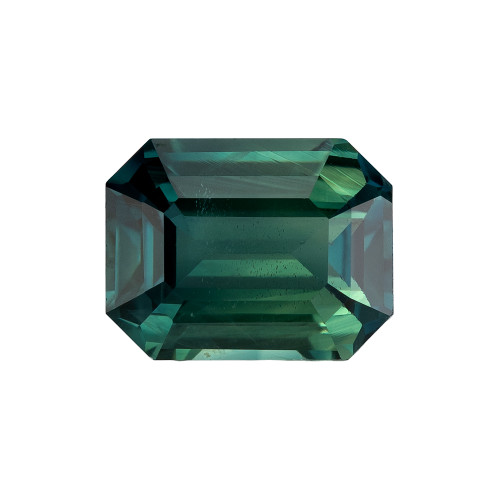 1.45 Blue Green Sapphire Emerald 7.1 x 5.5 mm