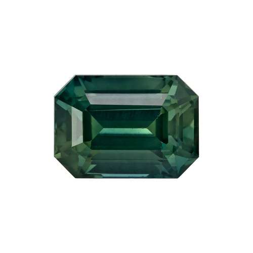 1.46 Green Sapphire Emerald 7 x 5 mm