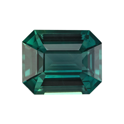 2.16 Blue Green Sapphire Emerald 8 x 6.5 mm