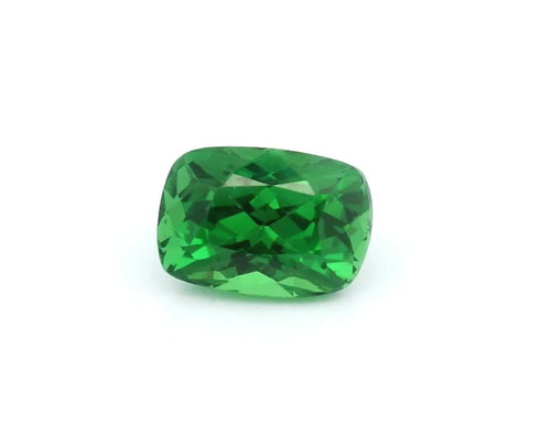 Antique Cushion 1.25 carats Natural Tsavorite Garnet Tsavorite Garnet, 6.49 x 5.5 x 4.34