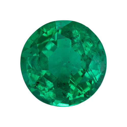 2.33 Green Emerald Round 8.65 x 8.83 x 5.5 mm