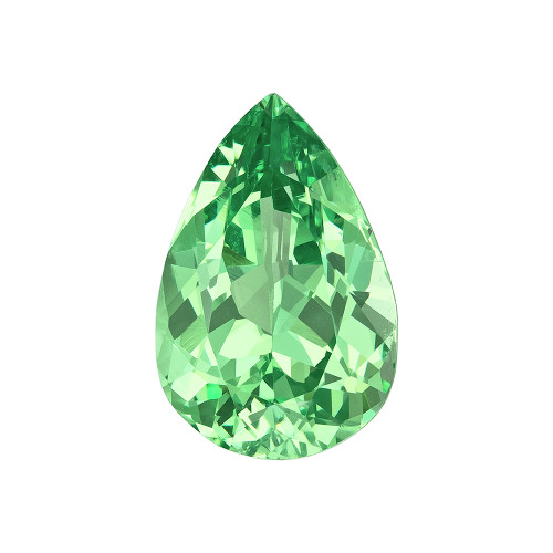 1.27 Green Garnet Pear 8.6 x 5.7 mm