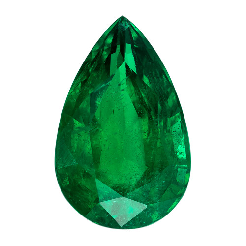 2.37 Green Emerald Pear 11.31 x 7.27 x 5.37 mm