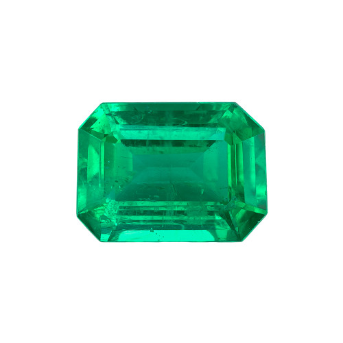 0.71 Green Emerald Emerald 6.7 x 4.9 mm