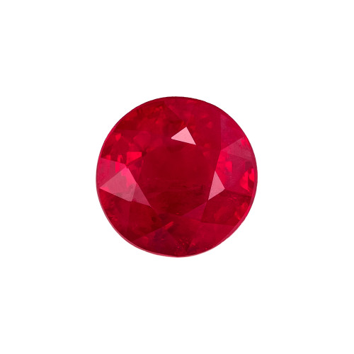 0.71 Red Ruby Round 5.2 x 5.2 mm