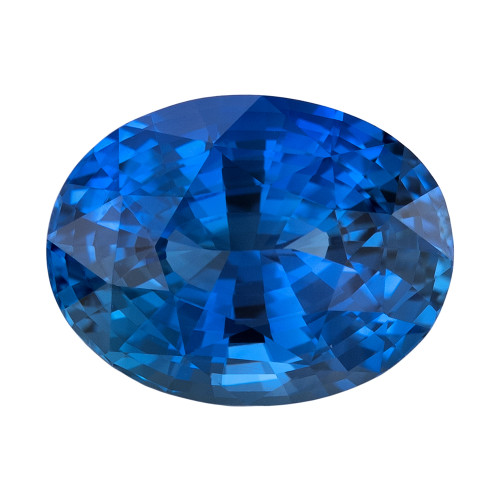 4.08 Blue Sapphire Oval 10.63 x 8.13 x 5.84 mm