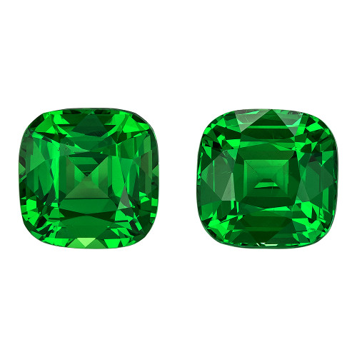 4.15 Green Tsavorite Cushion 7.1 x 7.1 mm