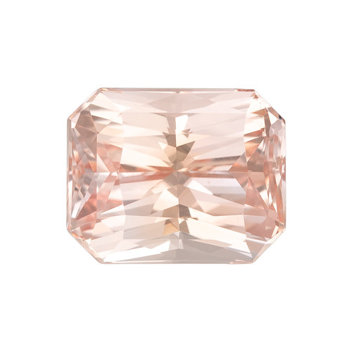 2.23 Carat Vivid Light Pink Padradscha Unheated Sapphire Gem, Radiant Cut, 7.77 x 6.26 x 4.65 mm, GIA Cert