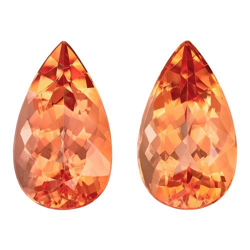 6.4 Imperial Topaz Pear 12.3 x 7.2 mm