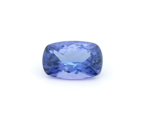Antique Cushion 2.27 carats Natural Tanzanite Tanzanite, 8.84 x 7.01 x 4.71