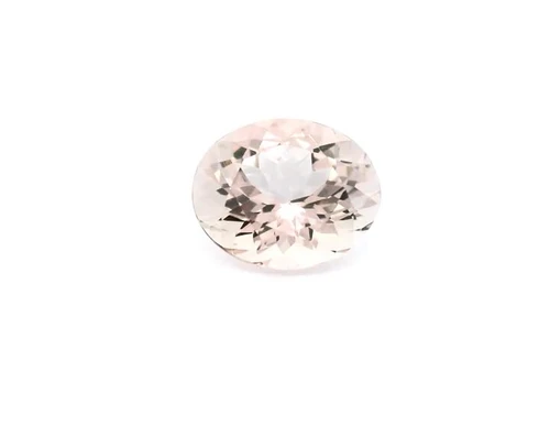 Round 2.26 carats Natural Morganite Morganite, 8.85 x 5.6