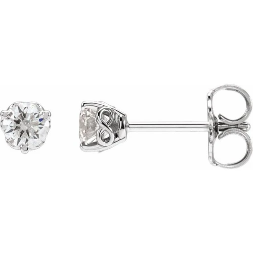 Round 1/3 CTW Lab-Grown Diamond Infinity-Inspired Earrings