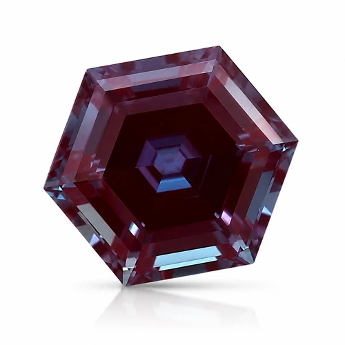 Alexandrite Hexagon Cut in Grade GEM | Chatham Lab Stone Alexandrite