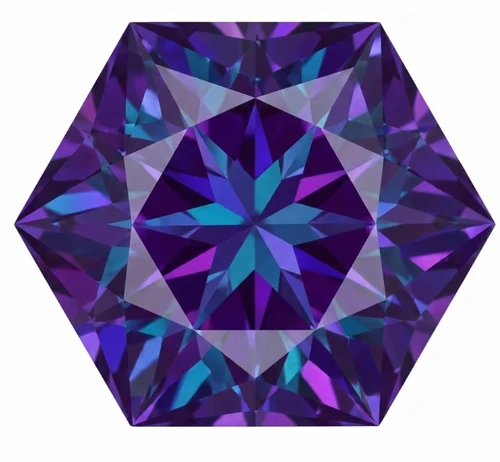 Chatham Lab Created Alexandrite Gemstone – Hexagon Cut – GEM Grade