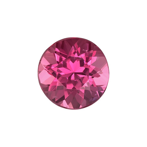 0.82 Pink Tourmaline Round 5.9 x 5.9 mm