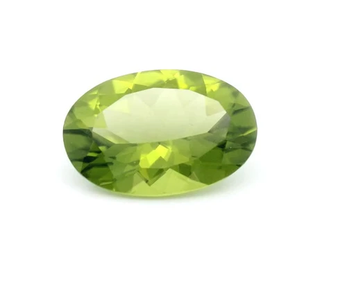 Oval 4.44 carats Natural Peridot Peridot, 12.08 x 10.13 x 5.71