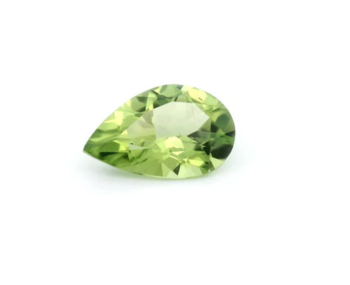 Pear 2.12 carats Natural Peridot Peridot, 10.03 x 7.82 x 4.69