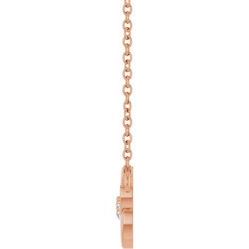 Accented Leaf Necklace or Center