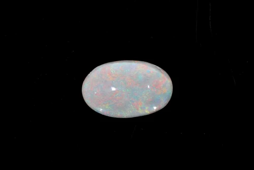 Cabochon Oval Black Opal Gemstone – 2.06 Carat – Multi Colour