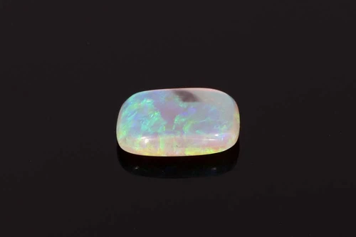 Cabochon Cushion White Opal Gemstone – 1.72 Carat, Multi Colour
