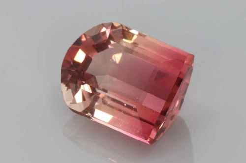 8.42 Carat FANCY Bicolor Tourmaline Gemstone, Multi Colour