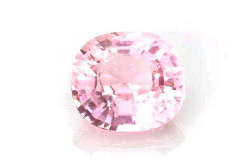 Cushion Pink Tourmaline Gemstone, 3.65 Carat – Medium Intense