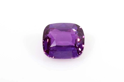 1.5 Carat Cushion Purple Sapphire Gemstone – Vivid Intense