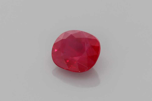 Cushion Ruby Gemstone 1.15 Carat Vivid Intense