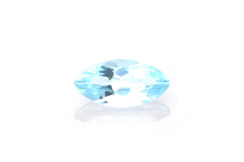 Marquise Aquamarine Gemstone 0.43 Carat Medium Intense