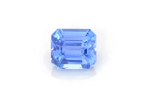 Octagon Blue Sapphire Gemstone – 2.03 Carat, Medium Light, GIA Certified