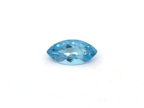 Marquise Aquamarine Gemstone 1.35 Carat Vivid Intense