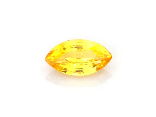 Marquise Yellow Sapphire Gemstone – 1.67 Carat, Deep