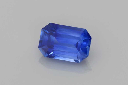 Octagon Cut Blue Sapphire Gemstone 0.67 Carat Vivid Rich