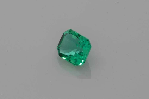 Octagon Cut Emerald Gemstone, 0.43 Carat – Medium Intense Green