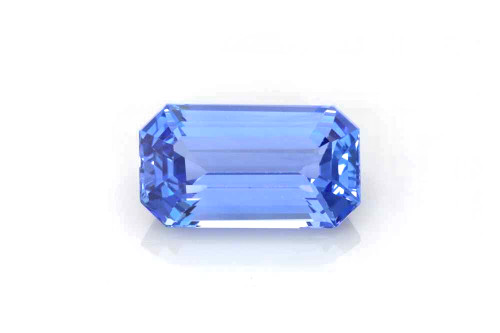 Octagon Cut Blue Sapphire Gemstone – Medium Light – 2.67 Carat, GIA Certified