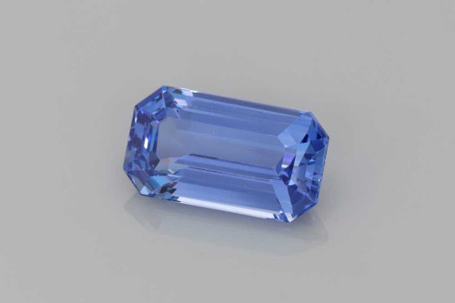 Octagon Cut Blue Sapphire Gemstone – Medium Light – 2.67 Carat, GIA Certified